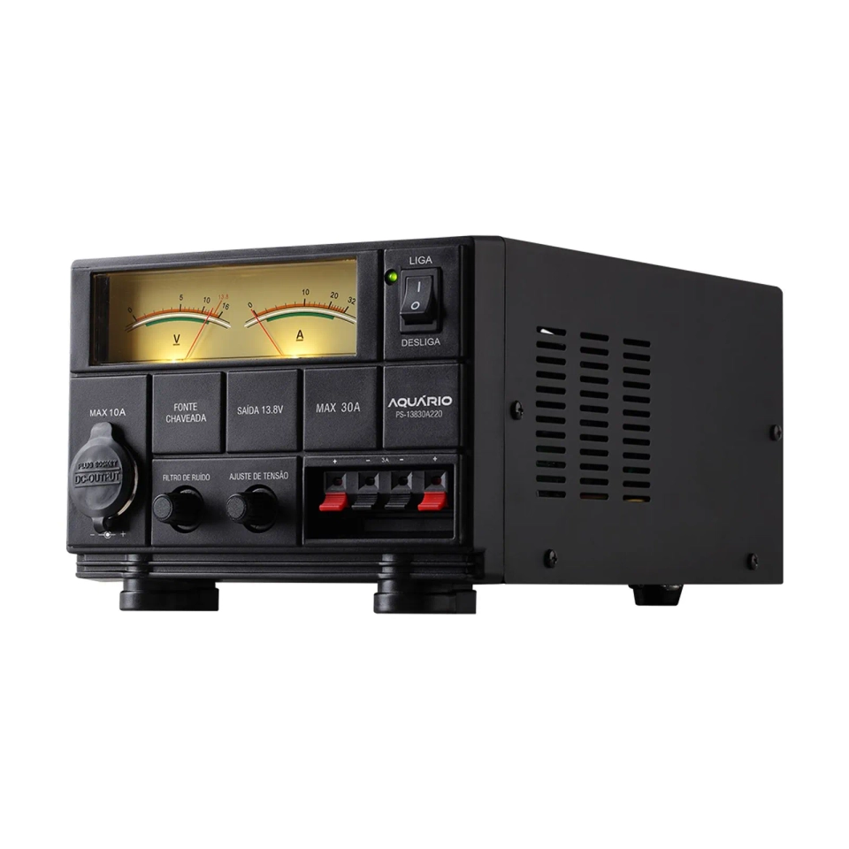 Fonte de alimentação 30A analógica para 220V   PS-13830A220