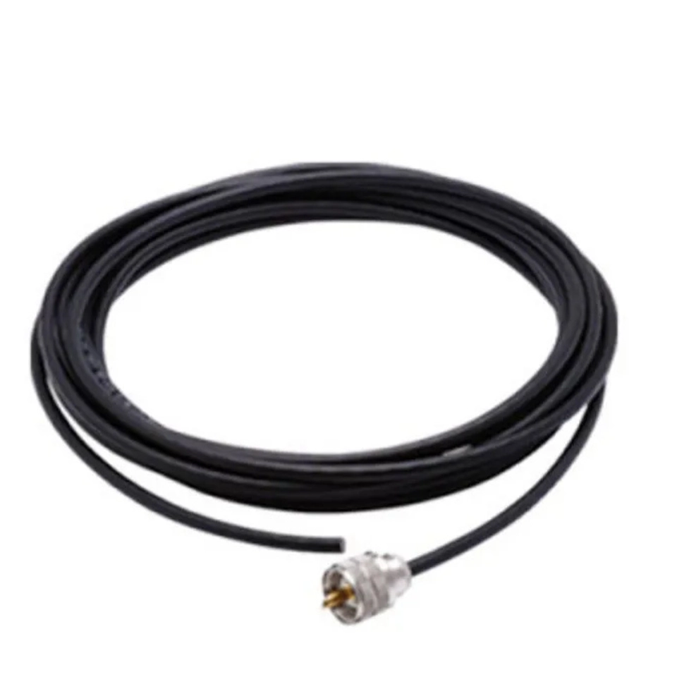 Cabo para Rádio PX Conector UHF Macho 5,5 metros com os terminais soldados - 2