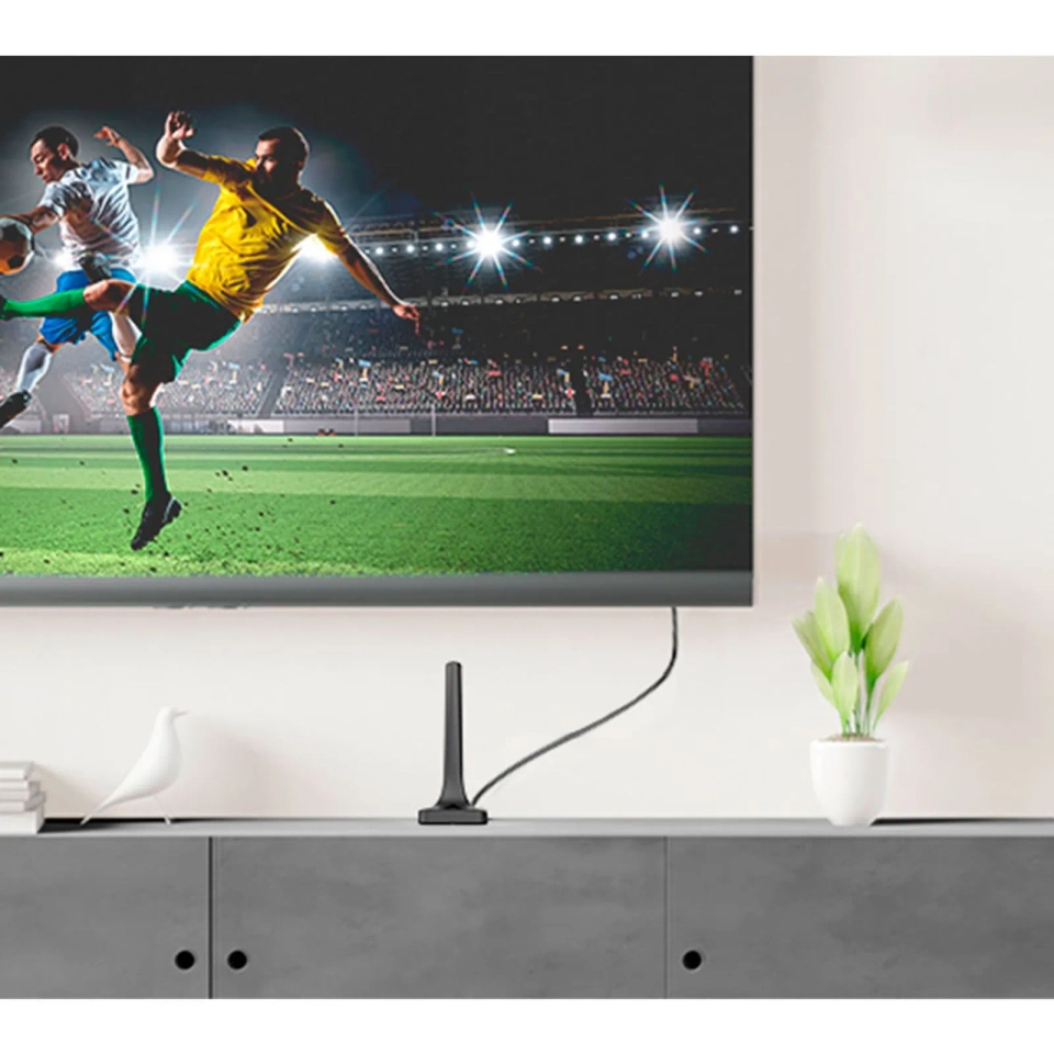 Antena Digital Interna com Cabo 2,5 metros DTV-200 - 4