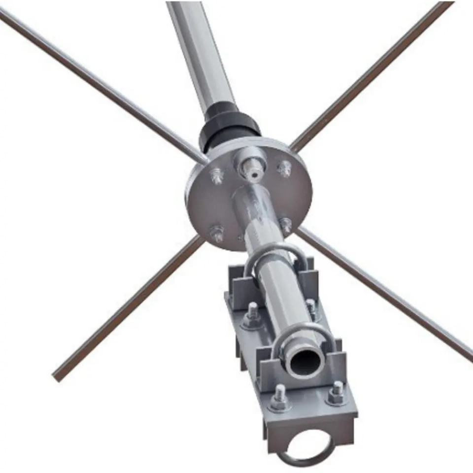 Antena Ars Eletronica Plano-terra 3x5/8vhf Ganho 9,15 Dbig7a - 2
