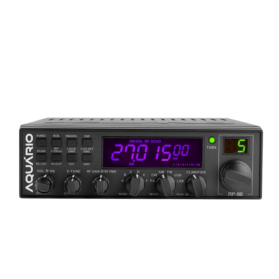 Rádio Px 80 Canais Rp-80 Versão 15 Com Dsp Microfone Ptt - 2