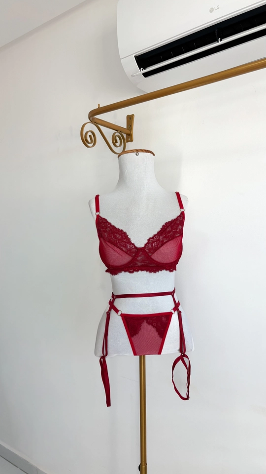 Lingerie Eternity | Vermelho - imagem 2