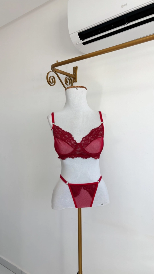 Lingerie Eternity | Vermelho - imagem 1