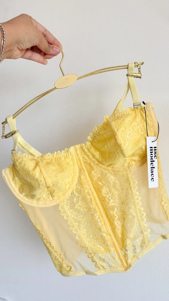 Corset Camila | Amarelo - imagem 2