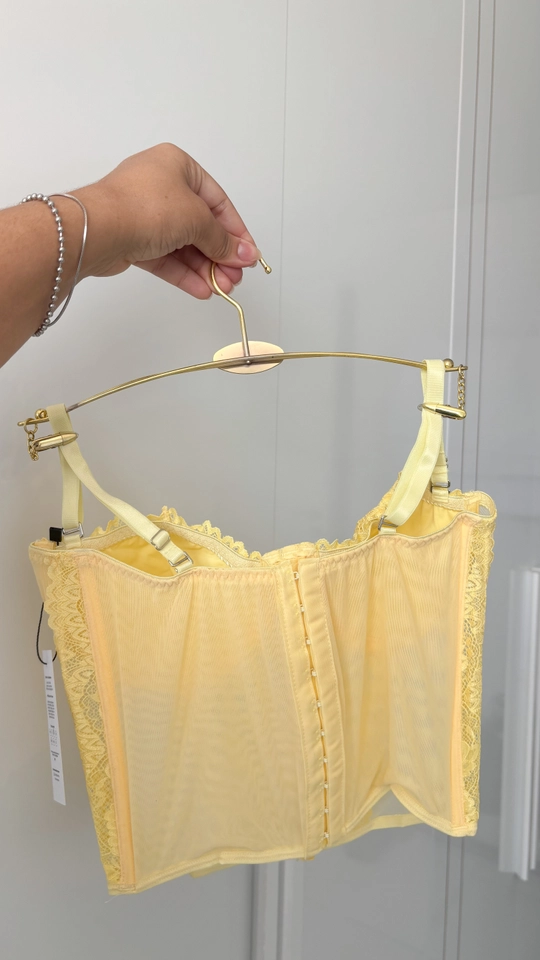 Corset Camila | Amarelo - imagem 3