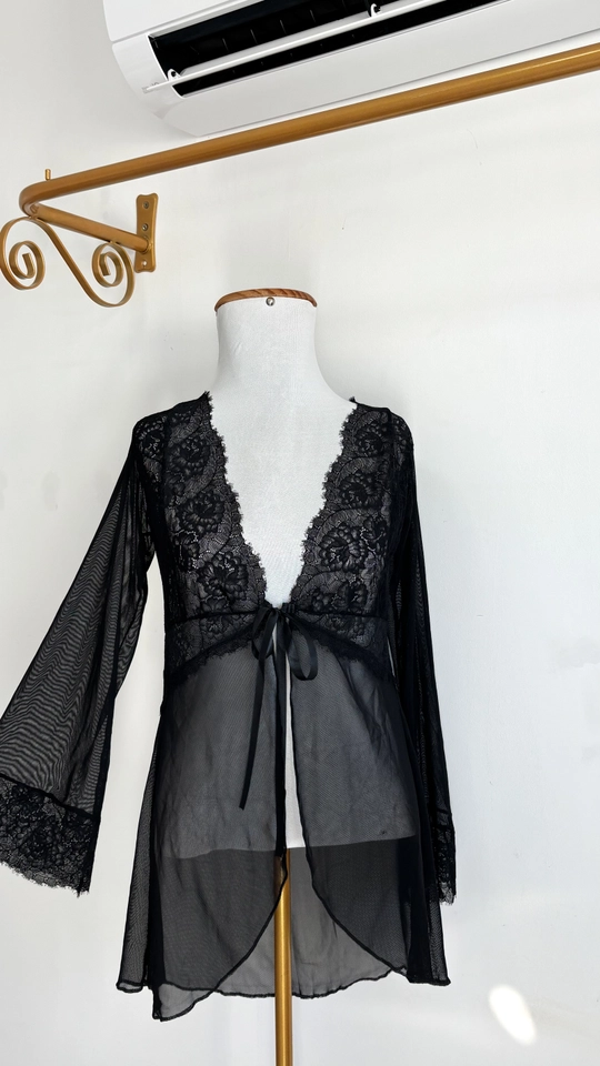 Robe Seduce Tule | Preto - imagem 3