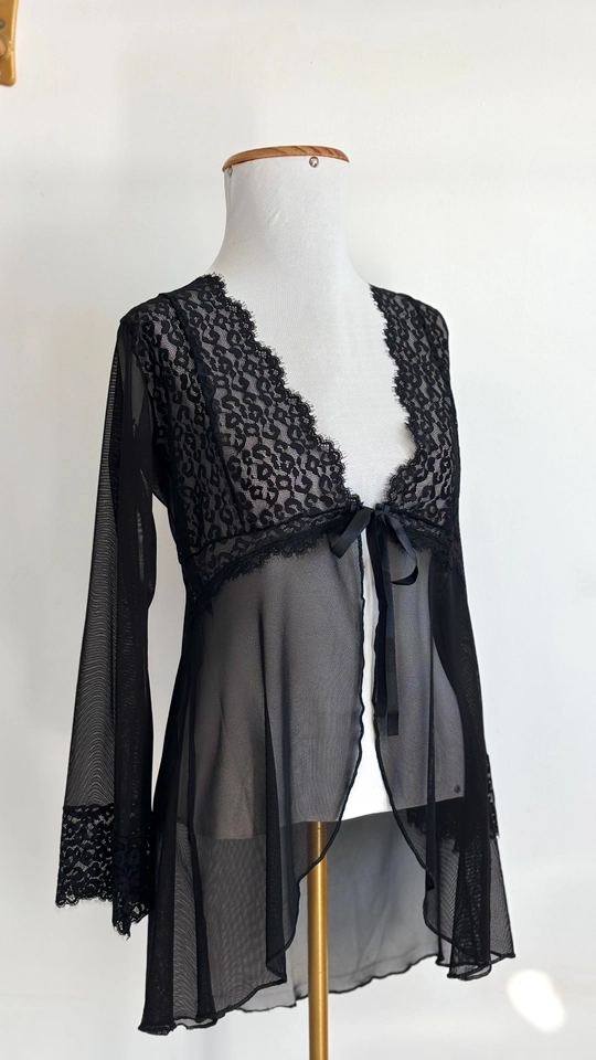 Robe Seduce Tule | Preto - imagem 2