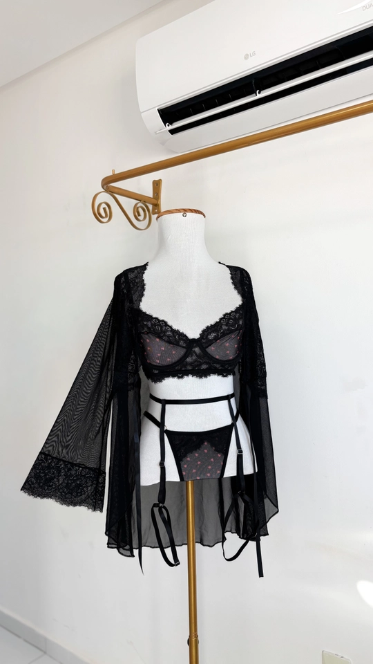 Lingerie Eternity | Preto - imagem 3