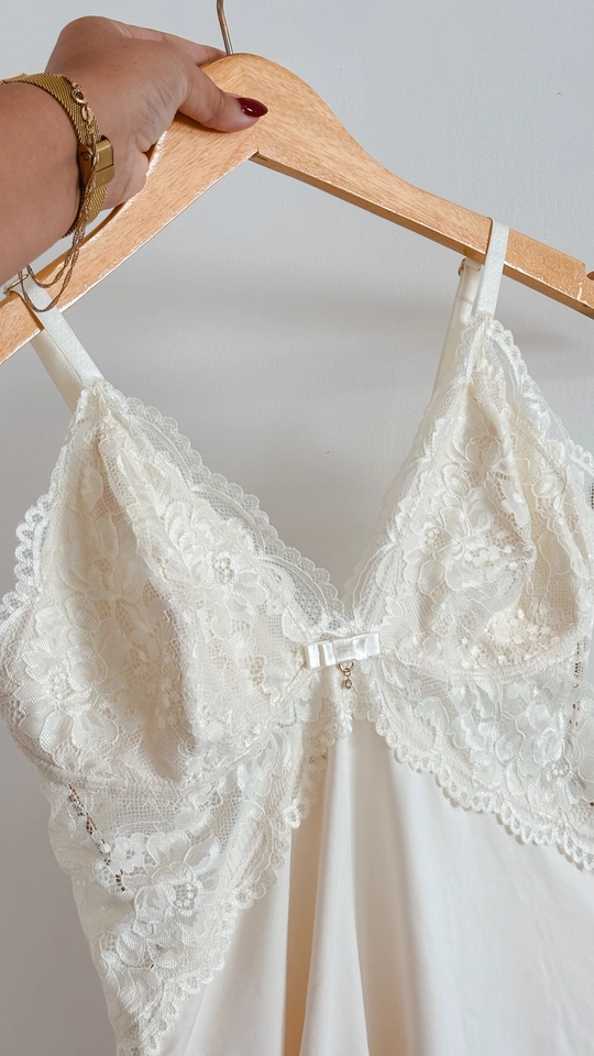 Camisola Pérola + Calcinha |  Marfim - imagem 3
