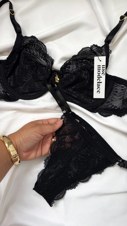 Lingerie Seduce | Preto - 3