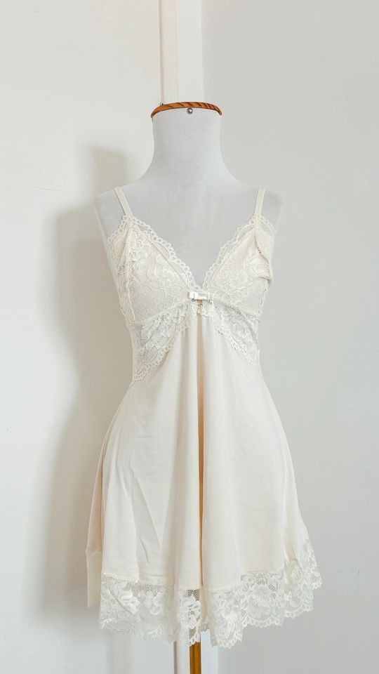 Camisola Pérola + Calcinha |  Marfim - 6
