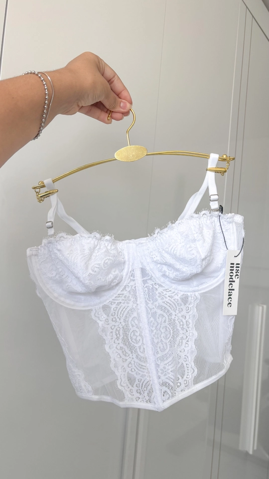 Corset Camila | Branco - imagem 3