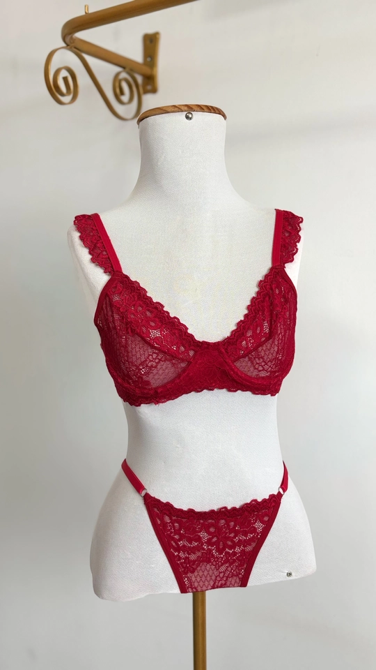 Lingerie Timeless | Vermelho - imagem 1