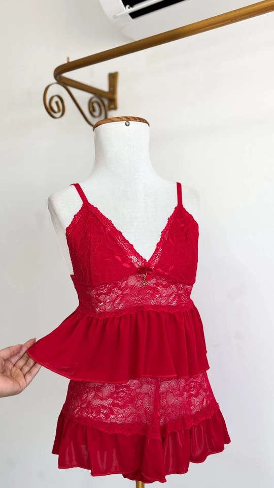 Short Doll Mayfair - Vermelho - imagem 1