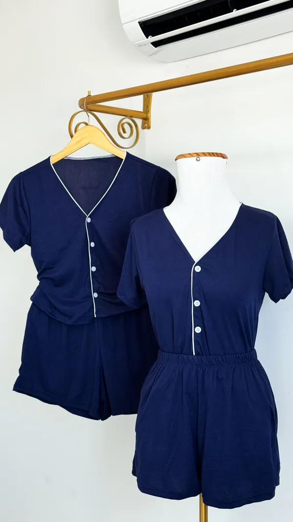 SHORT DOLL AMERICANO | AZUL MARINHO