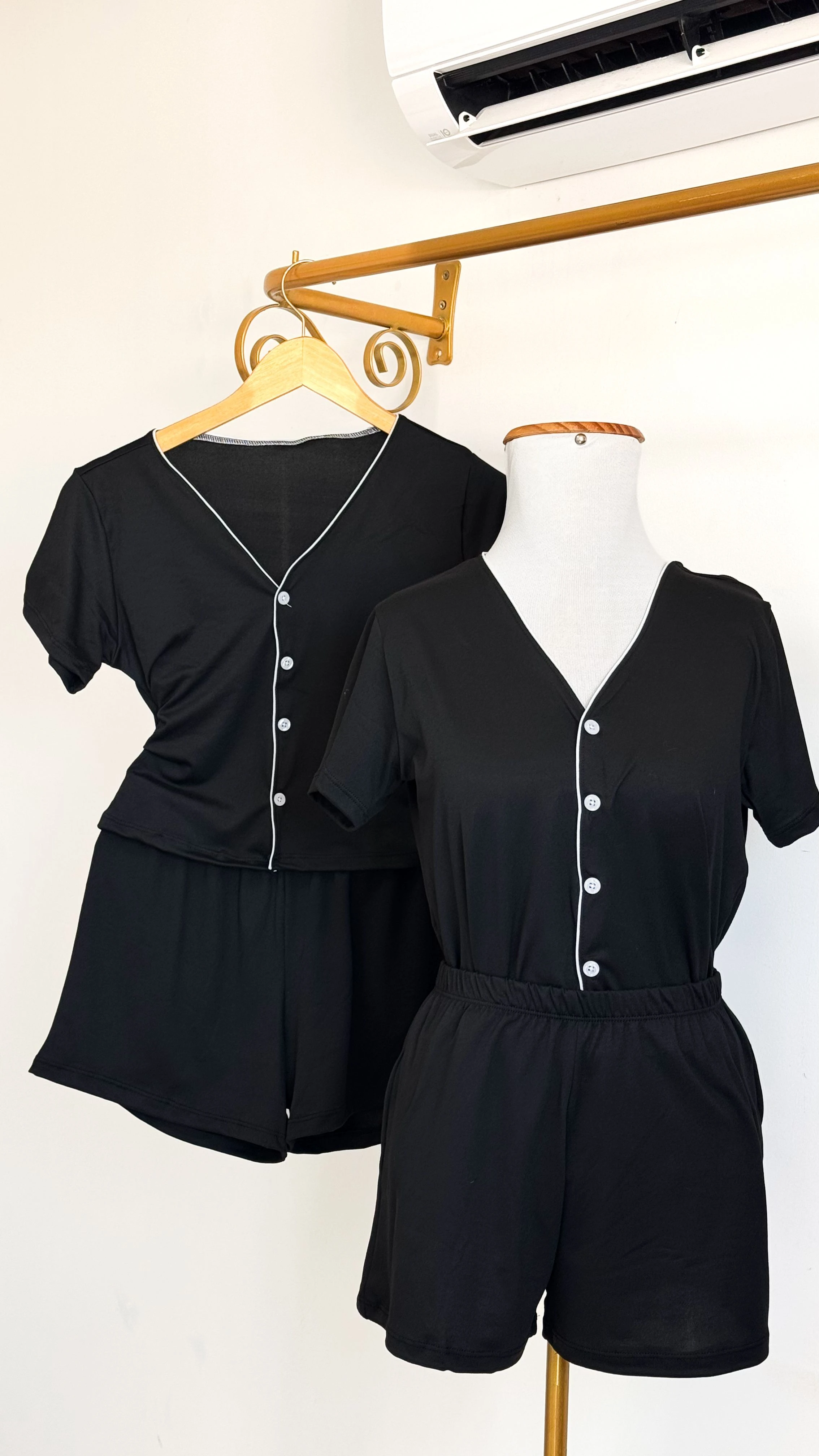 SHORT DOLL AMERICANO | PRETO - 1