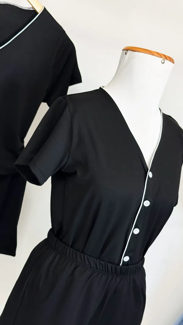 SHORT DOLL AMERICANO | PRETO - imagem 2