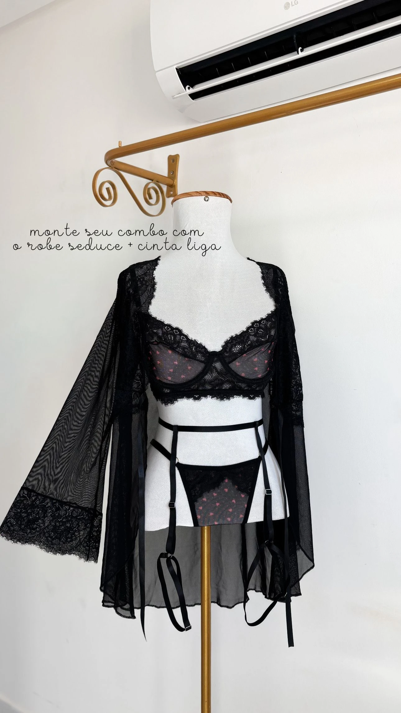 Lingerie Eternity | Preto - 4