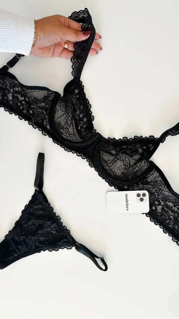 Lingerie Timeless | Preto - imagem 2