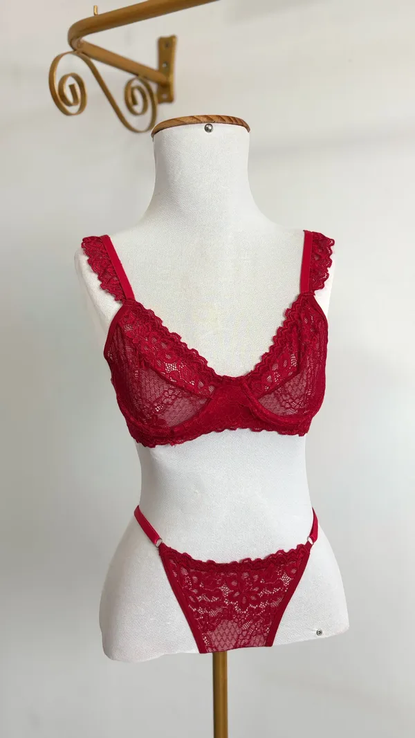 Lingerie Timeless | Vermelho - imagem 3