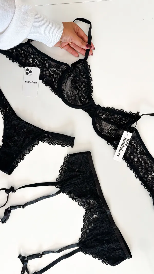 Lingerie Boundless | Preto - imagem 1