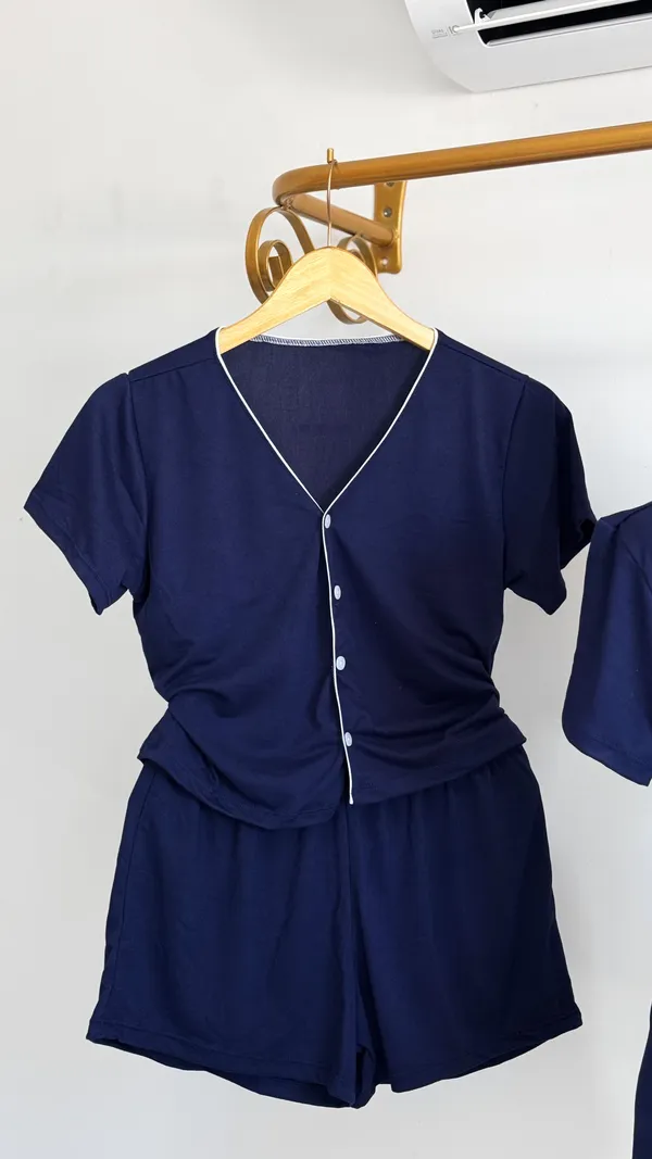 SHORT DOLL AMERICANO | AZUL MARINHO - imagem 5