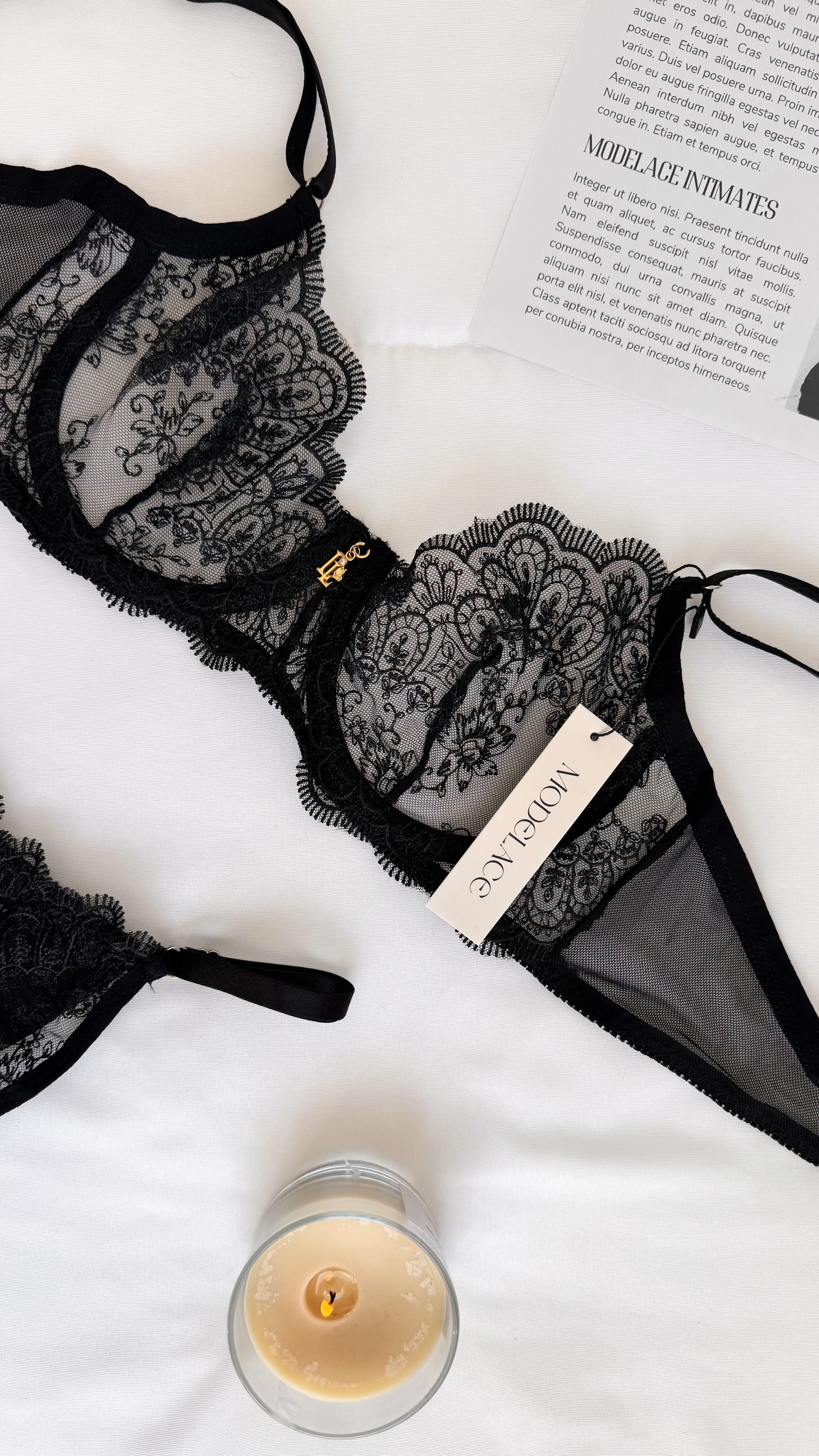 Lingerie Allure | Preto - 2