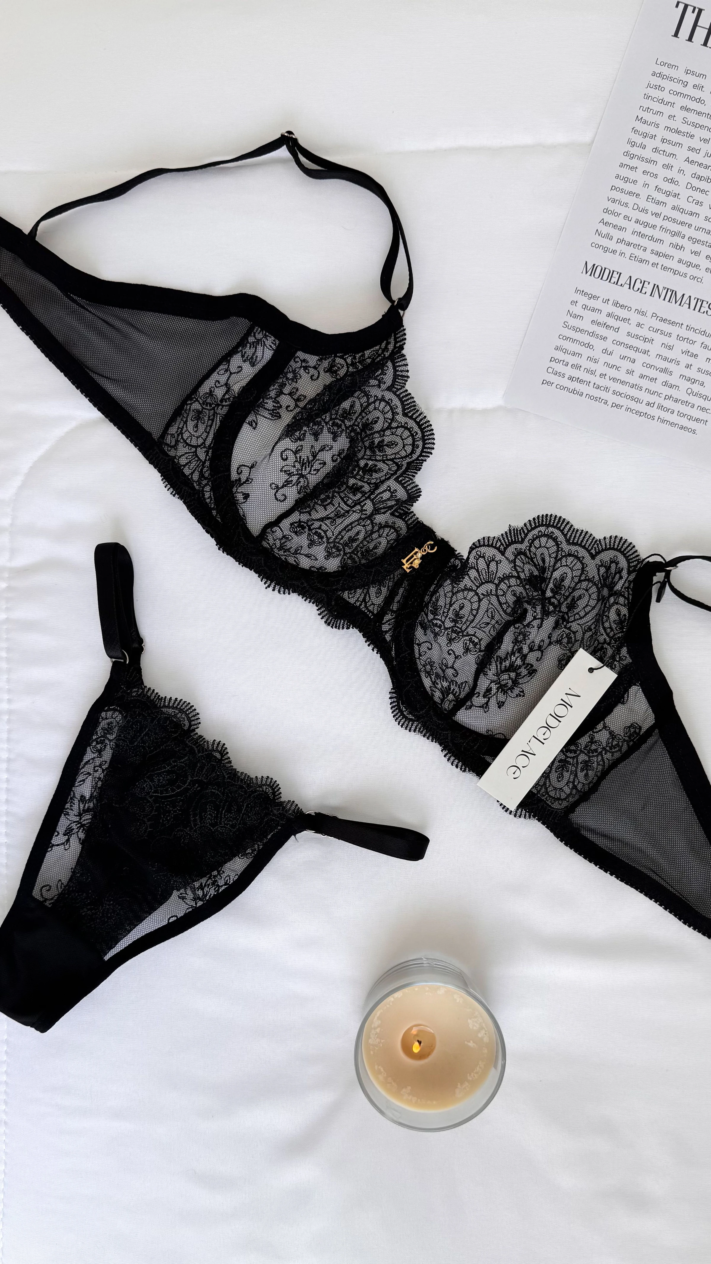 Lingerie Allure | Preto - 3
