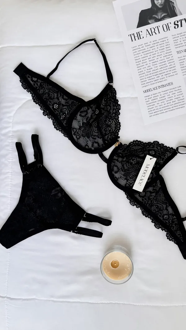 Lingerie Wine | Preto - imagem 1