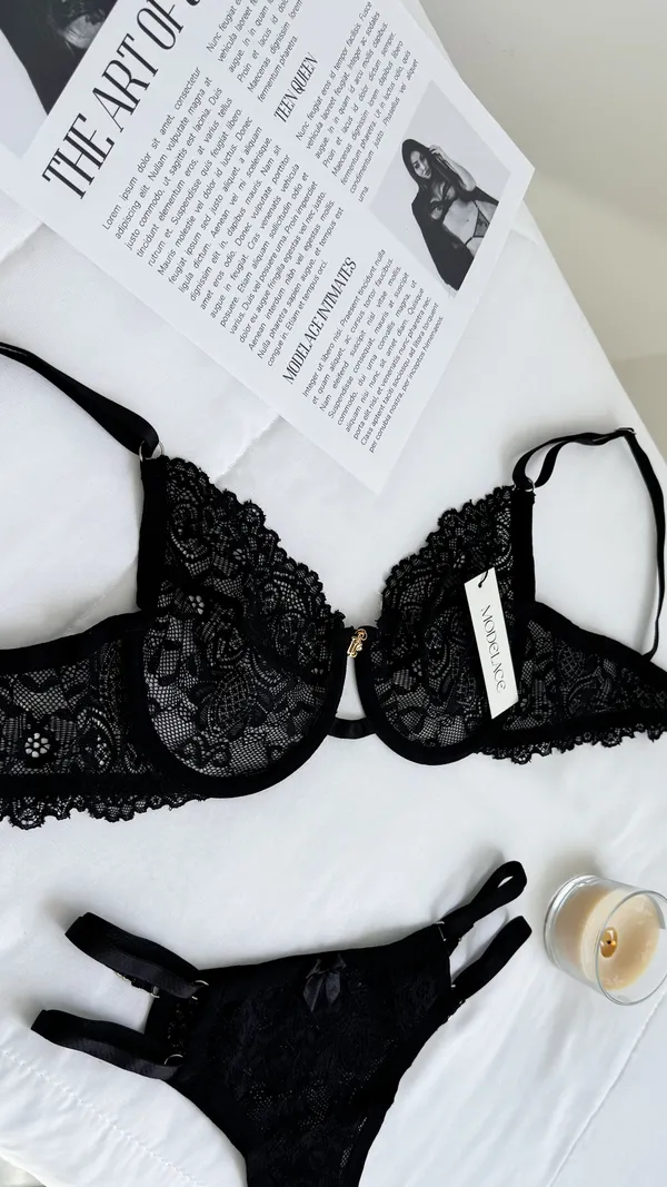 Lingerie Wine | Preto - imagem 2