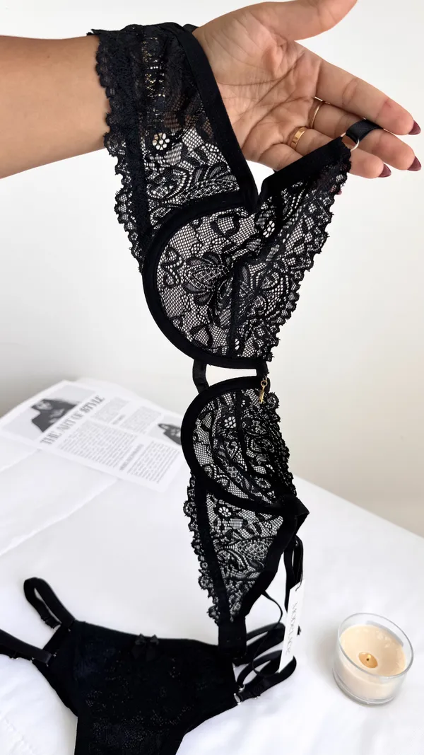 Lingerie Wine | Preto - imagem 3