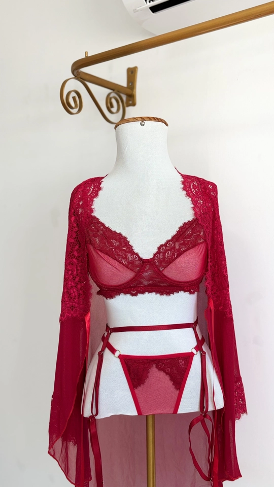 Lingerie Eternity | Vermelho - imagem 3