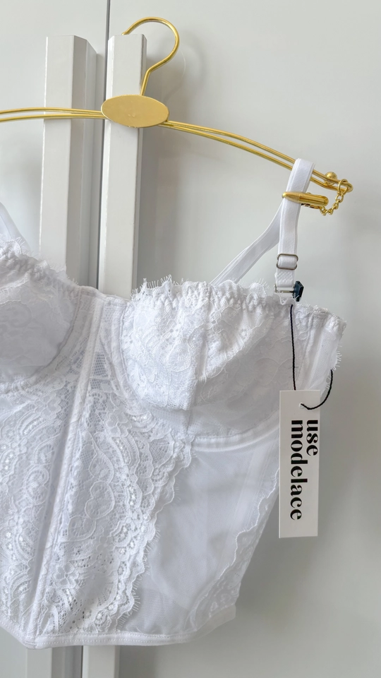 Corset Camila | Branco - imagem 2