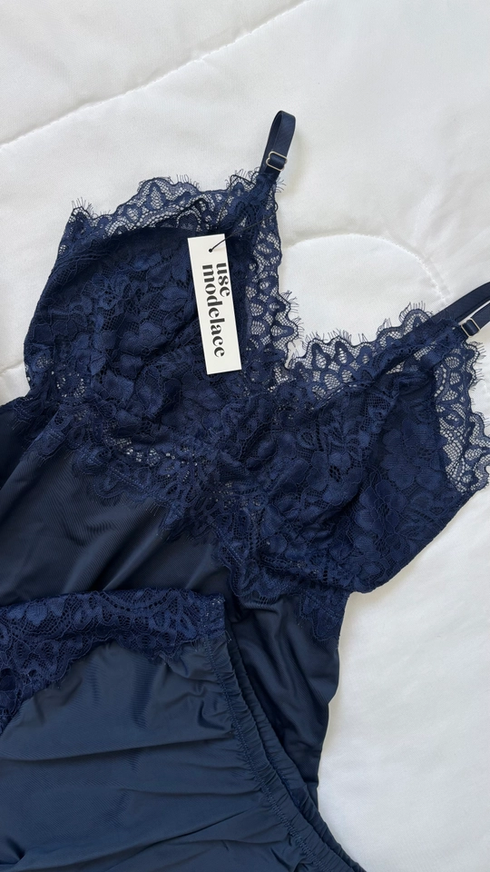 Short Doll Chantelle - Azul Marinho - 4