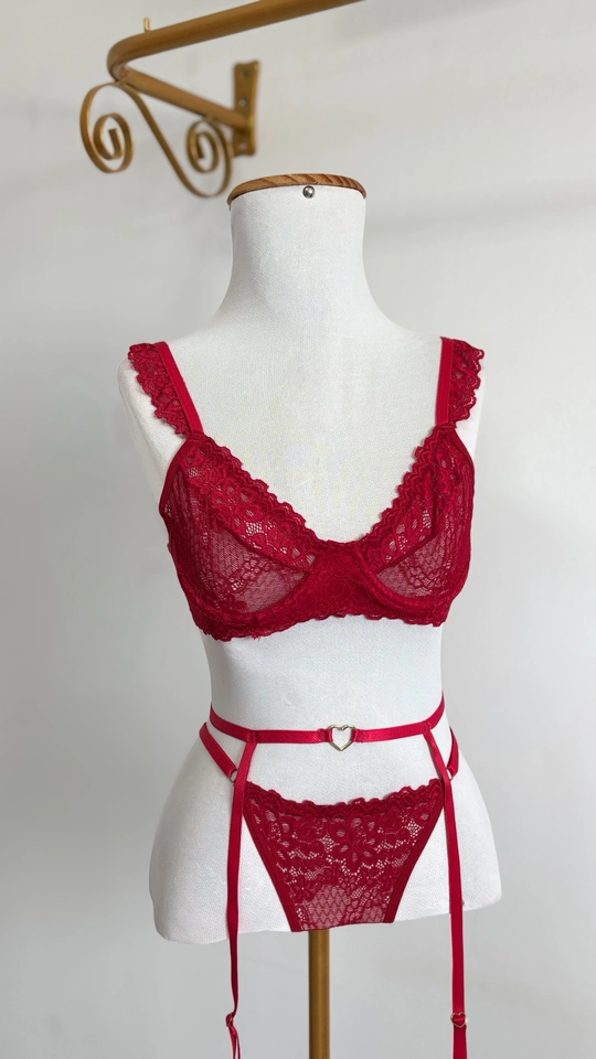 Lingerie Timeless | Vermelho - imagem 2