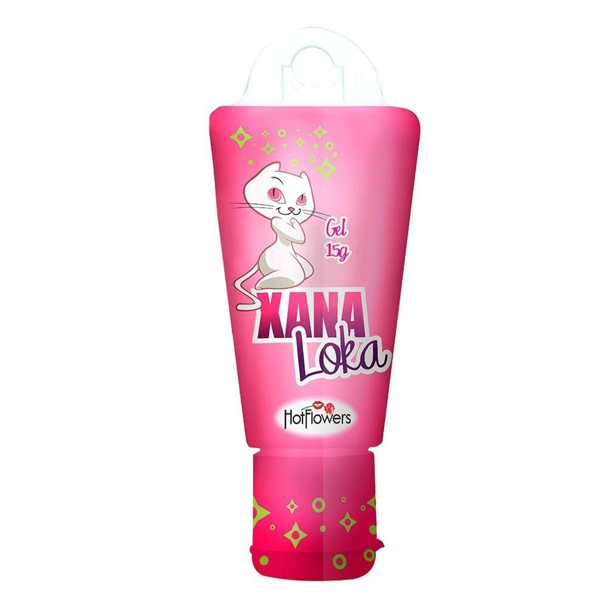 Xana Loka Gel Excitante Feminino 15G Hot Flowers - 1