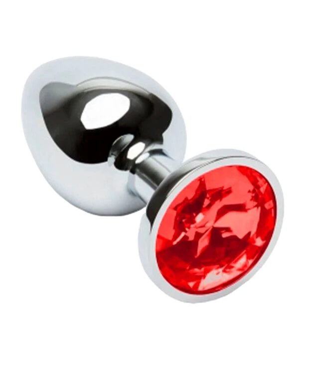 Plug Anal de Aço com Joia – Grande - 1
