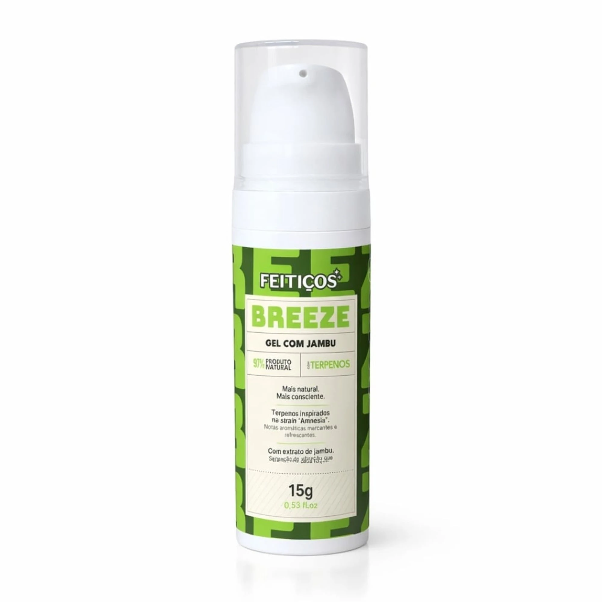 Breeze Gel Vibrante Com Extrato De Jambu 15G Feitiços - 2