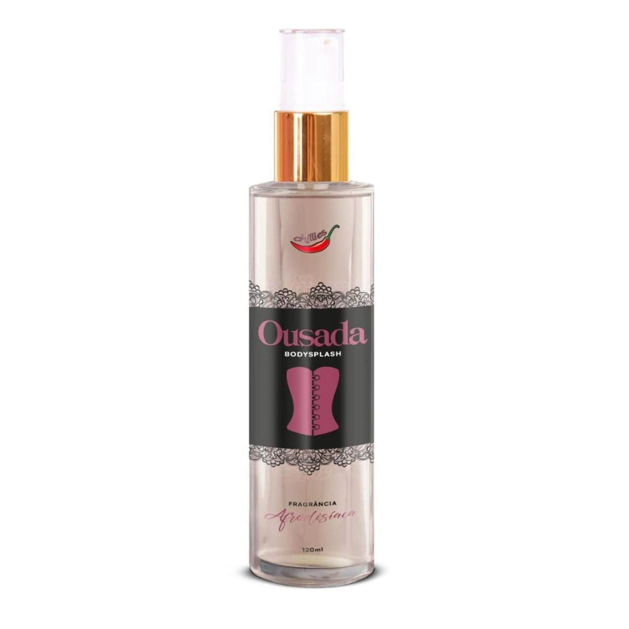 Ousada Body Splash Fragrância Afrodisíaca 120Ml Chillies - 2