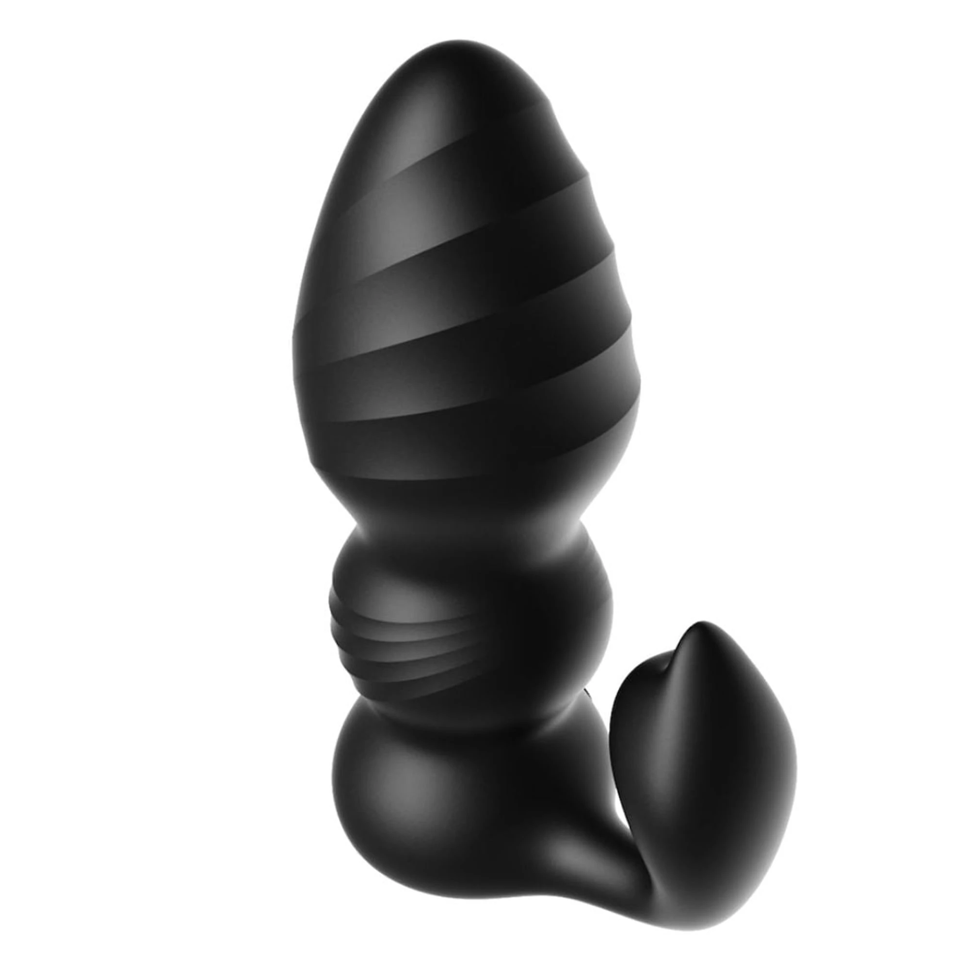 Plug Anal Duplo Gourd Com 7 Modos De Vibração E Controle Remoto - 3