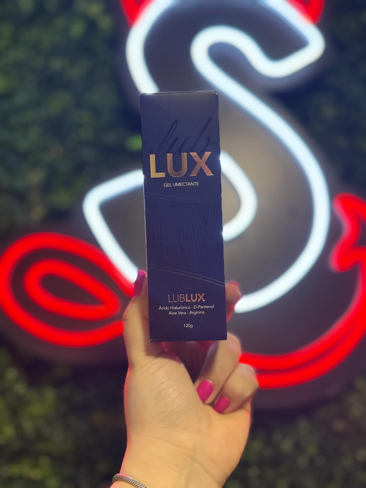 LUB LUX - Lubrificante Neutro com Ácido Hialurônico - D-Pantenol - Aloe Vera - Arginina - LUXXXO  - imagem 2