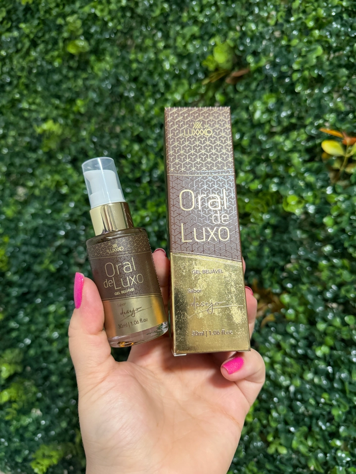 Oral Luxo Gel Térmico Beijável Sabor Marula