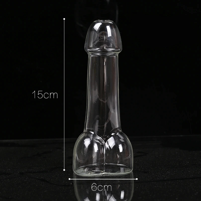 Copo Vidro Penis - 2