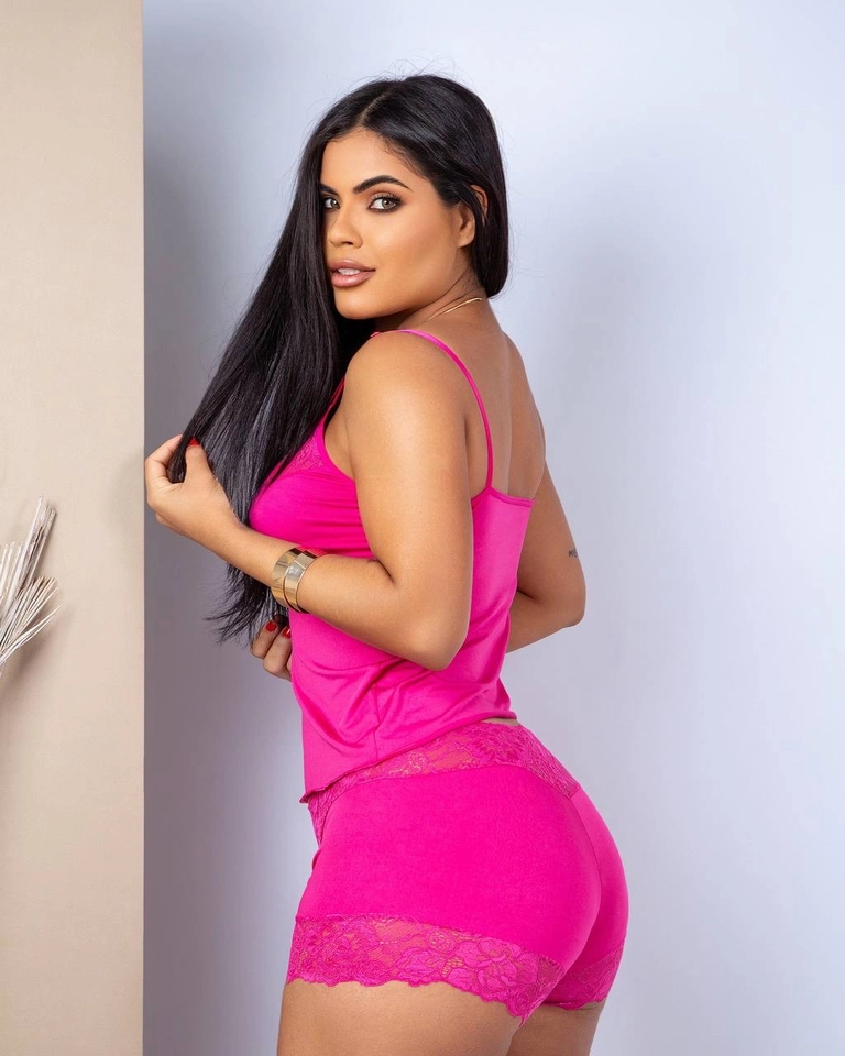 Baby Doll com Calcinha Rosa - 3