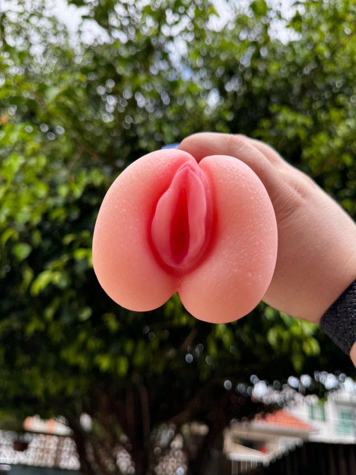 GIRL MASTURBADOR MASCULINO EM FORMATO DE VAGINA EM CYBERSKIN - 1