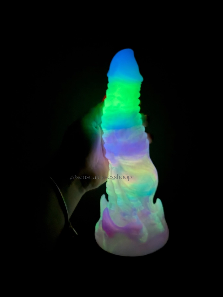 Dildo Plug Anal Alien com Vibração - Controle Remoto - 23,5 x 6,3 - SI - imagem 2