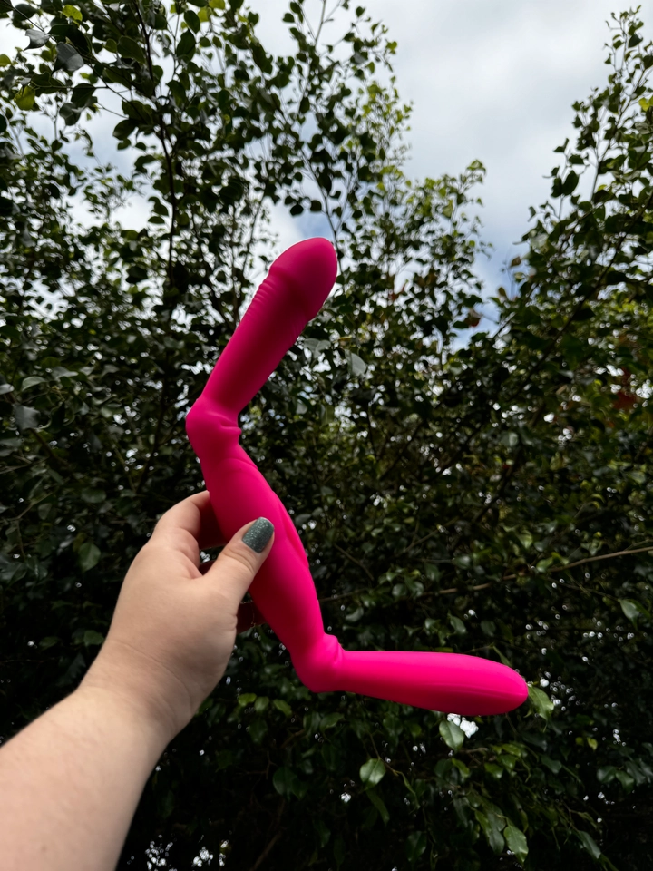 Vibrador Strap Recarregavel 8 modos - imagem 4