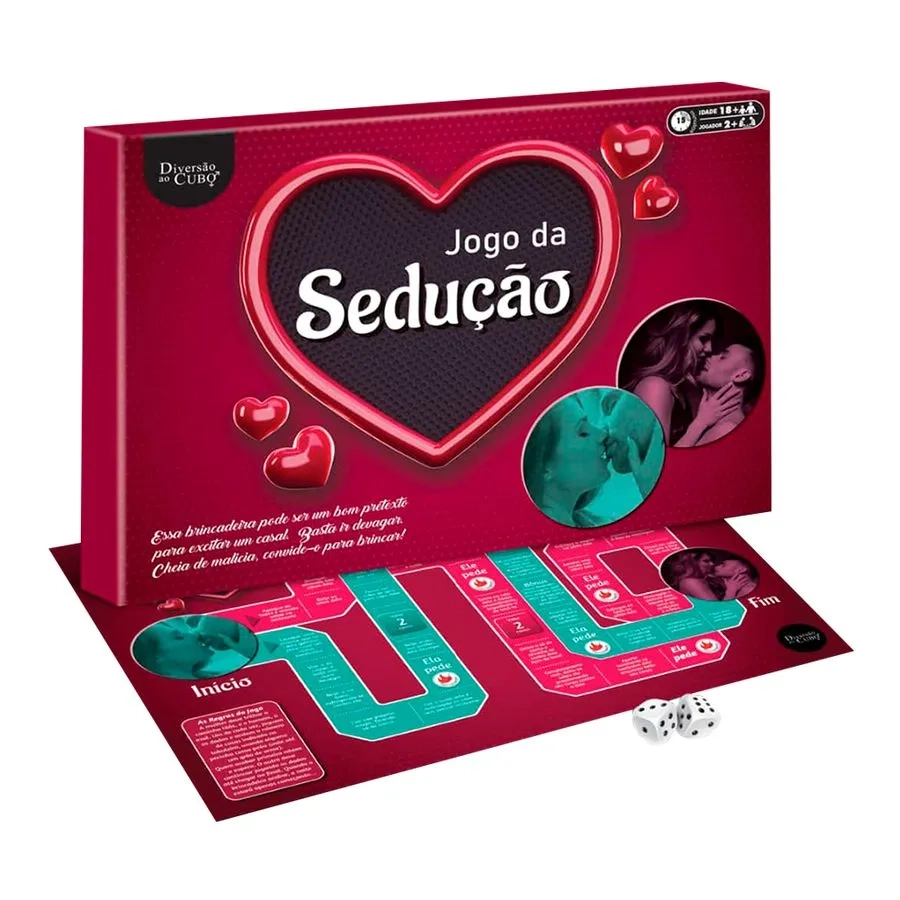 JOGO TABULEIRO SEDUÇÃO COM DADOS - 1