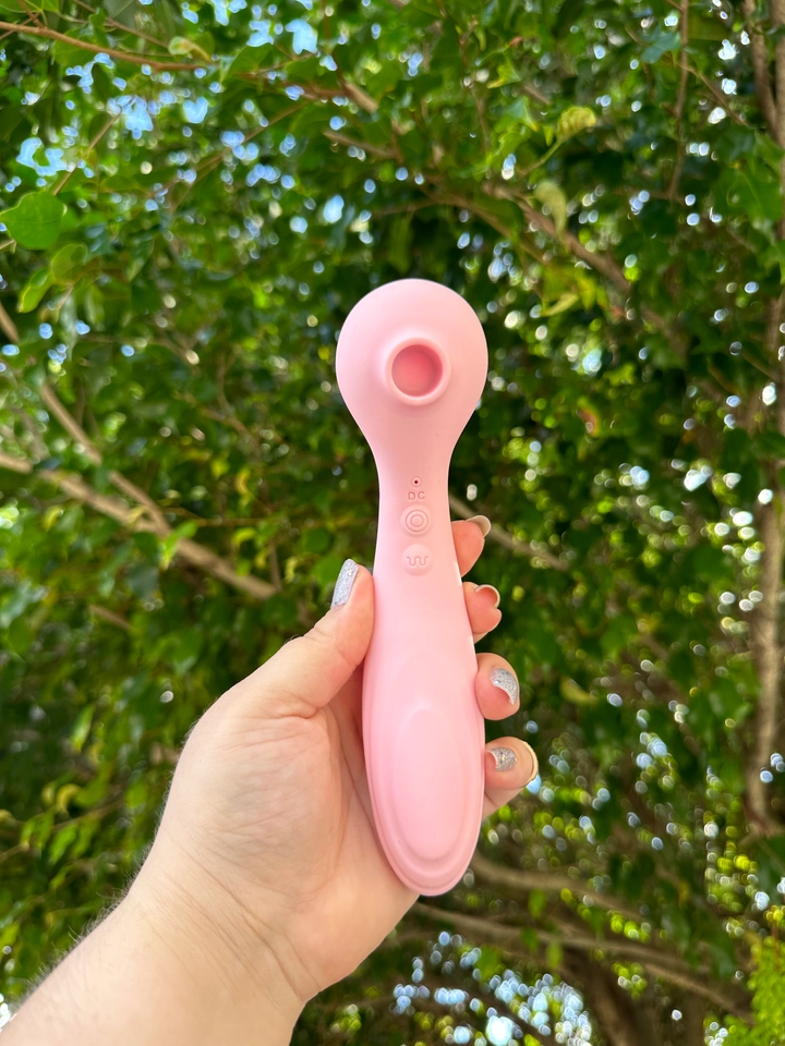 Vibrador Duplo Sucção e vibra - 3