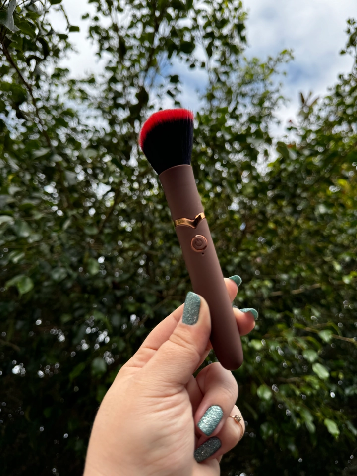 Pincel Vibrador Marrom - 1